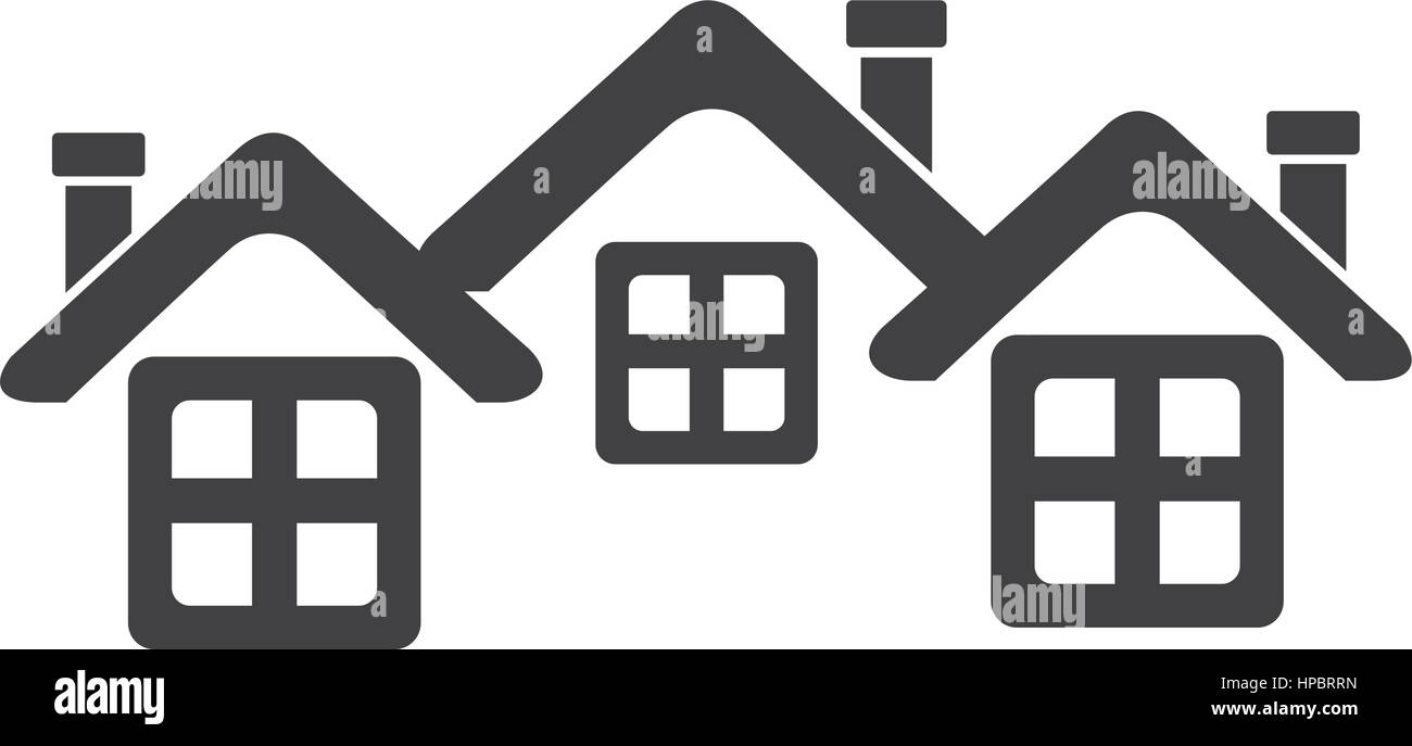 real estate house icon Stock Vector Image & Art - Alamy