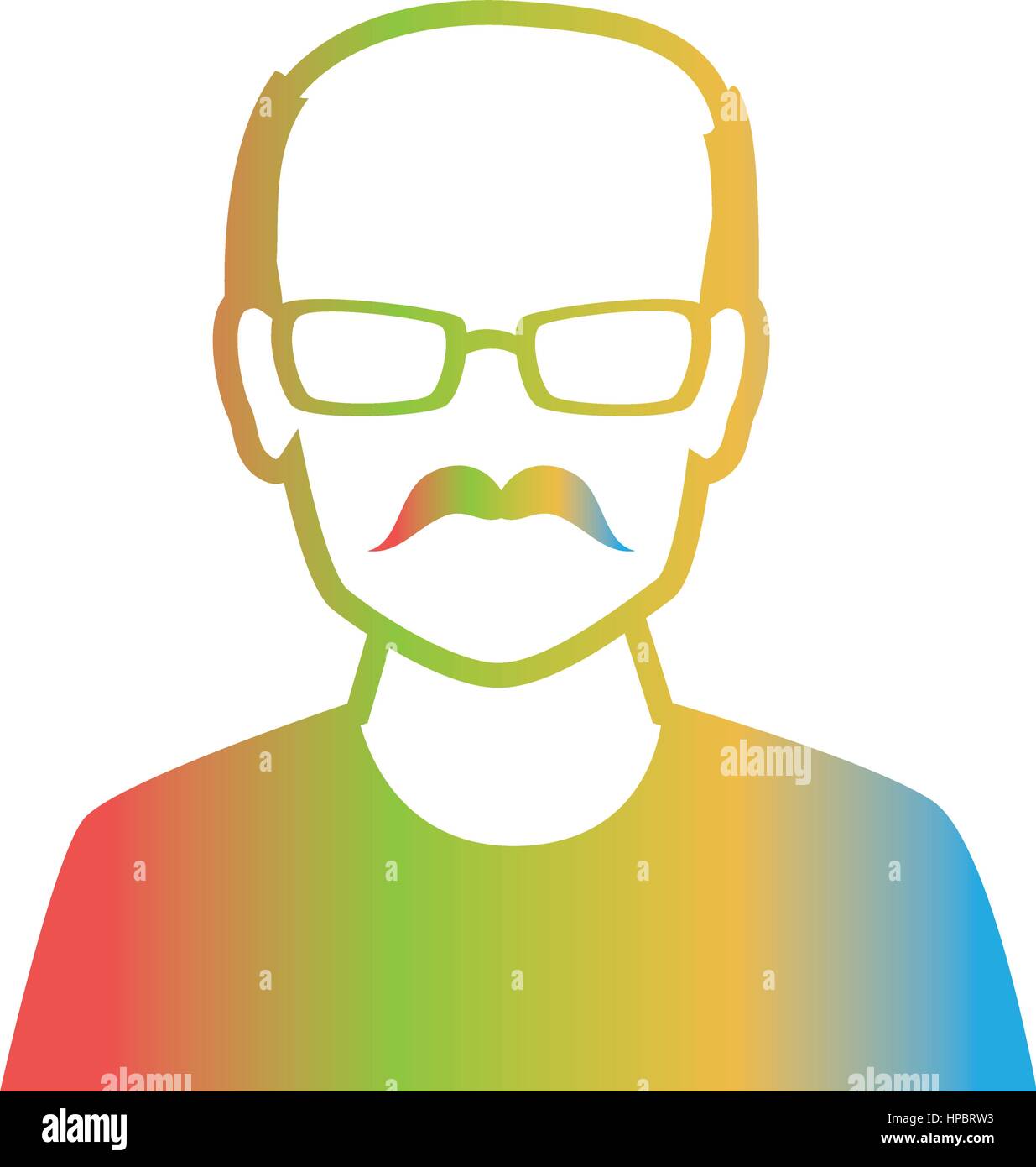 man avatar character isolated icon Stock Vector Image & Art - Alamy