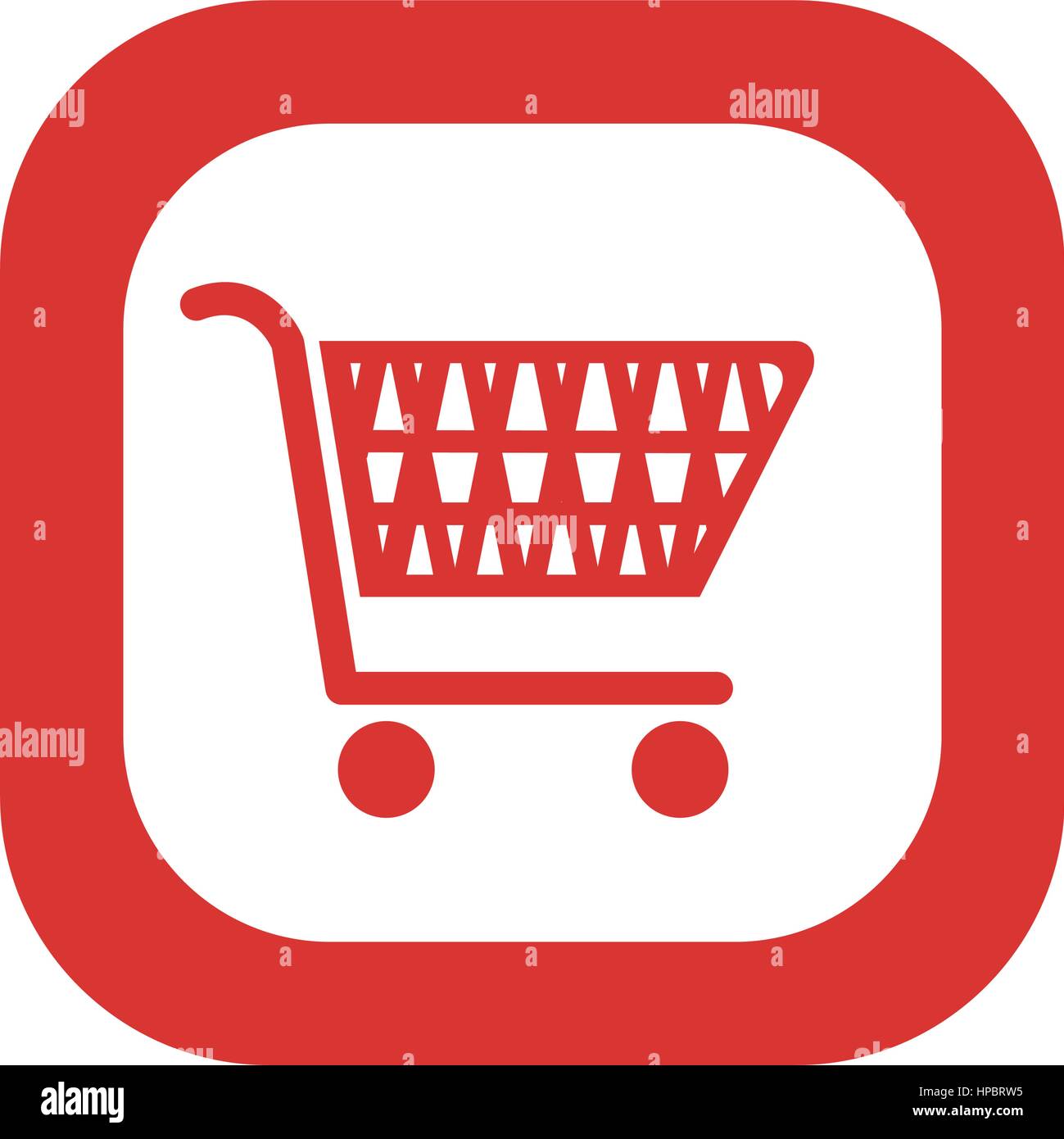 cart shopping commercial icon Stock Vector Image & Art - Alamy