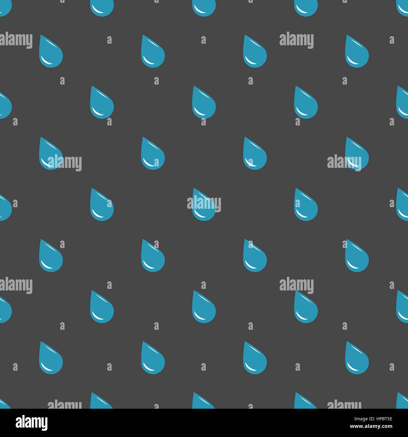 Blue Water drops bubbles seamless pattern design Stock Vector Image ...