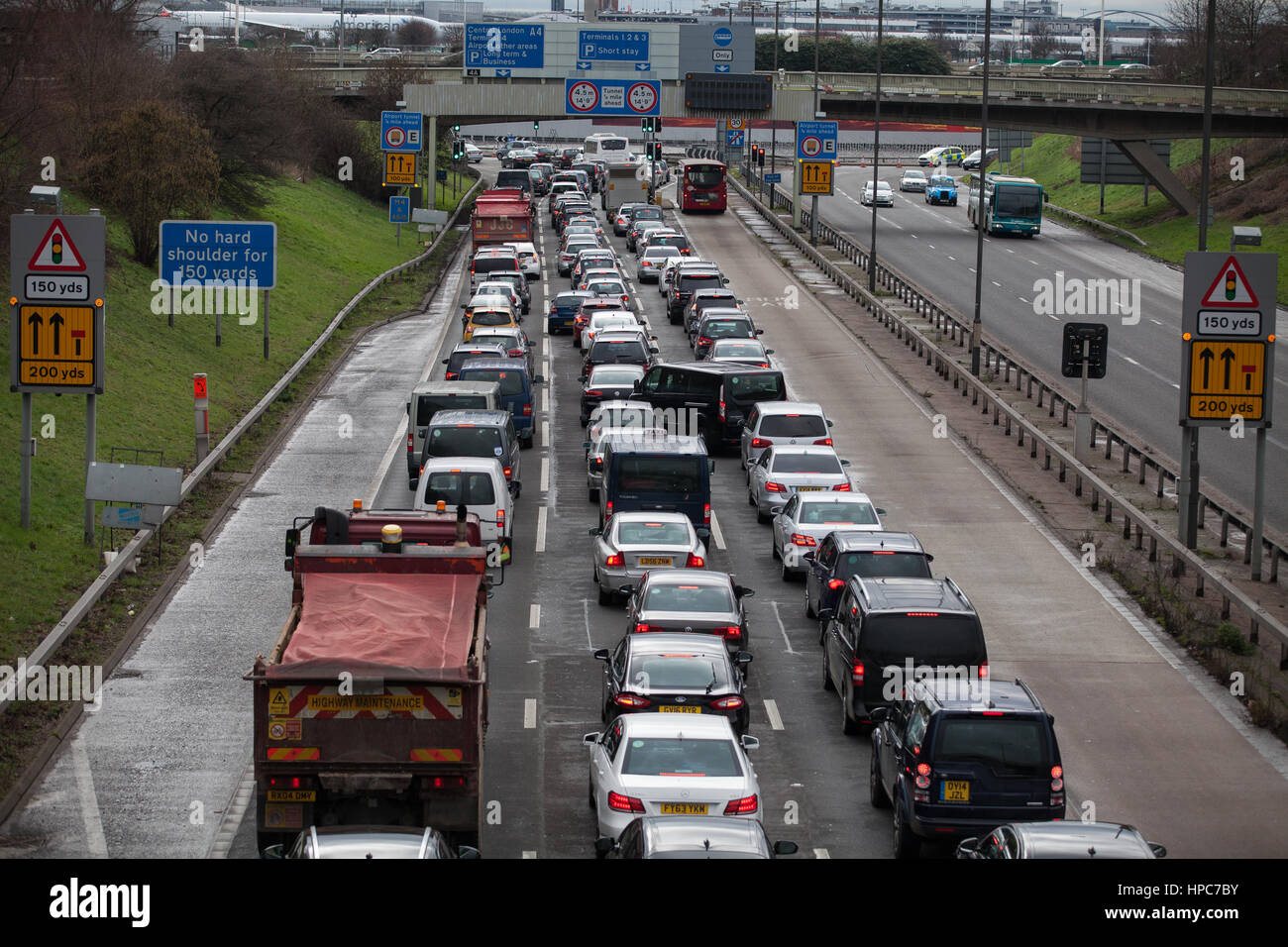 Motorway traffic jam m4 hires stock photography and images Alamy