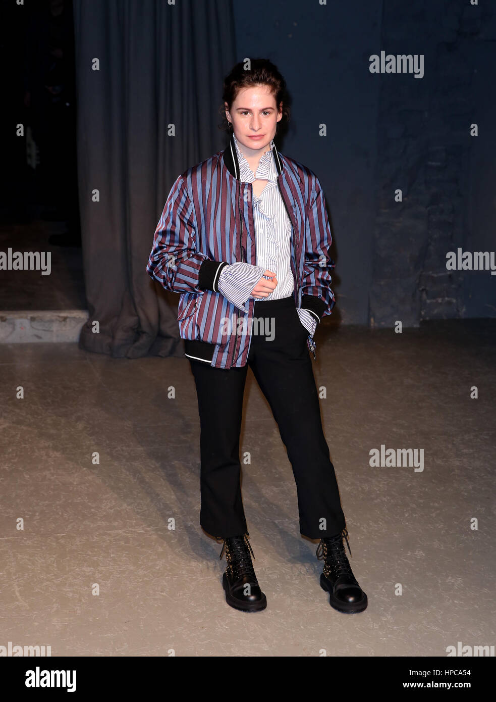 Heloise Letissier, aka Christine and the Queens attending the Burberry  London Fashion Week Show at Makers House, Manette Street, London Stock  Photo - Alamy