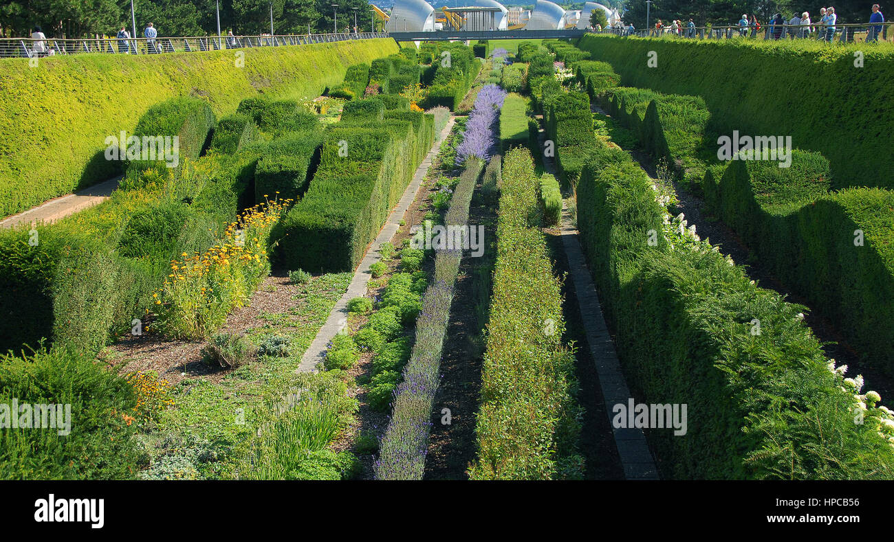 The Green Dock in Thames Barrier Park London Stock Photo Alamy