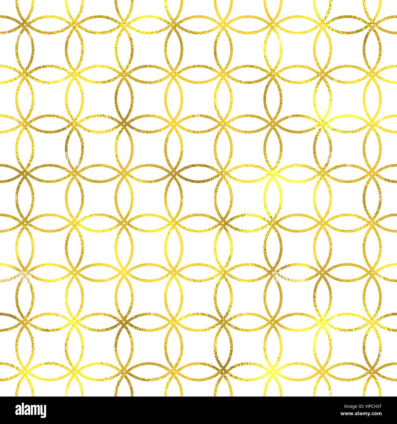 Gold vintage foil geometric seamless hi-res stock photography and ...