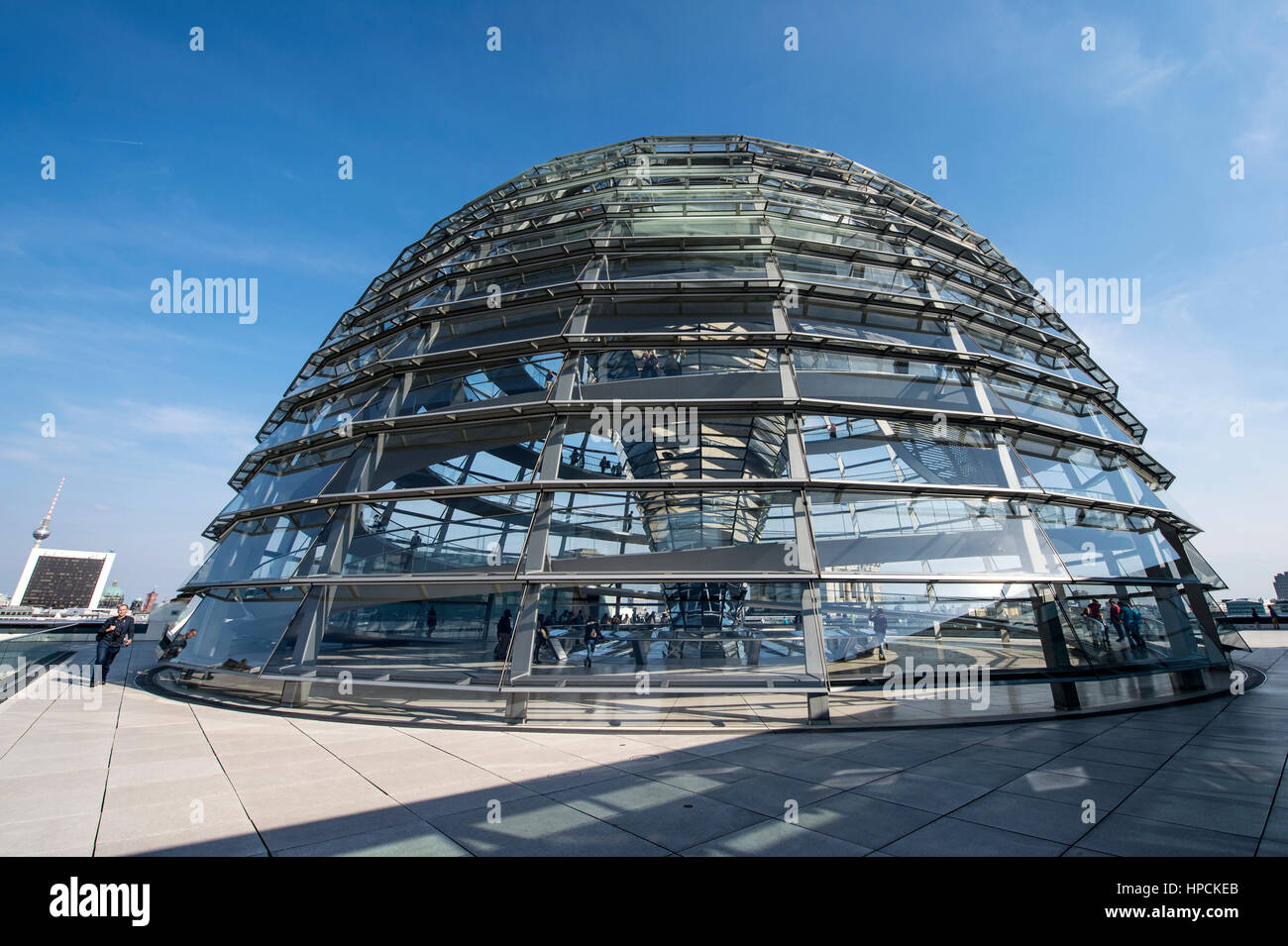 Germany,Berlin,Reichstag Dome Stock Photo