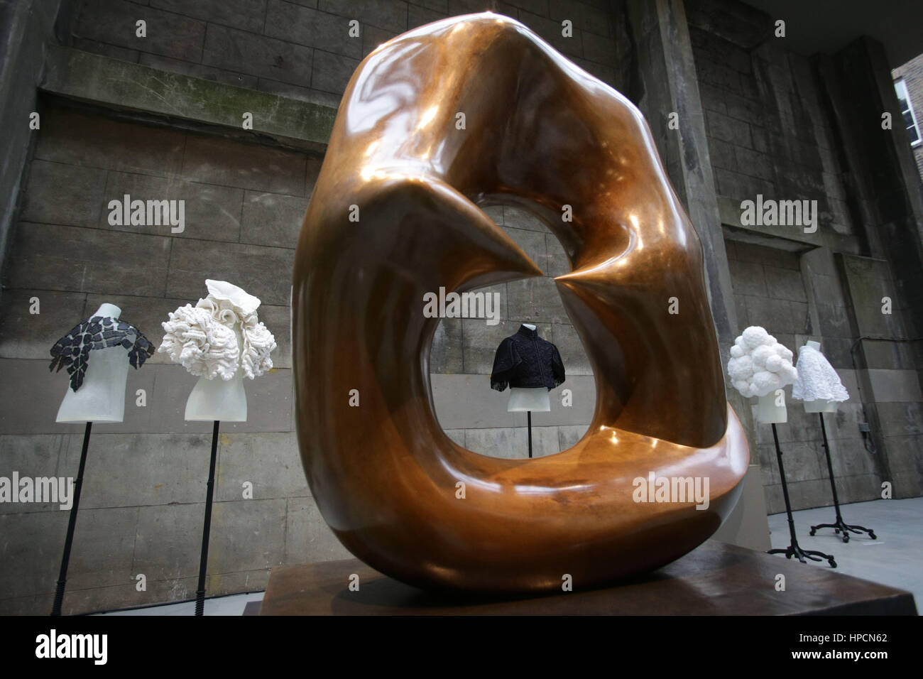 The new Henry Moore: Inspiration and Process exhibition by Burberry at  Makers House, London Stock Photo - Alamy