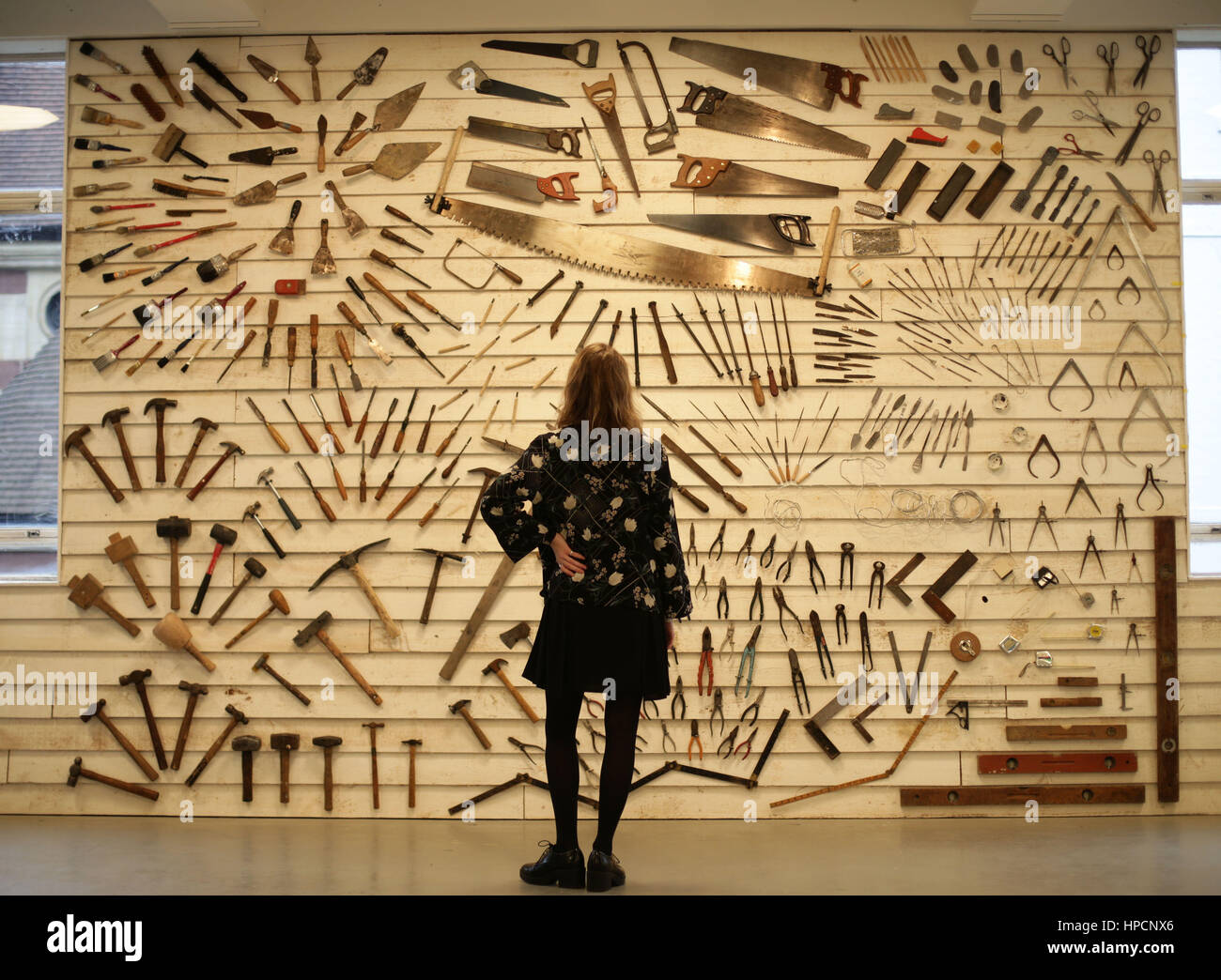 The new Henry Moore: Inspiration and Process exhibition by Burberry at Makers  House, London Stock Photo - Alamy