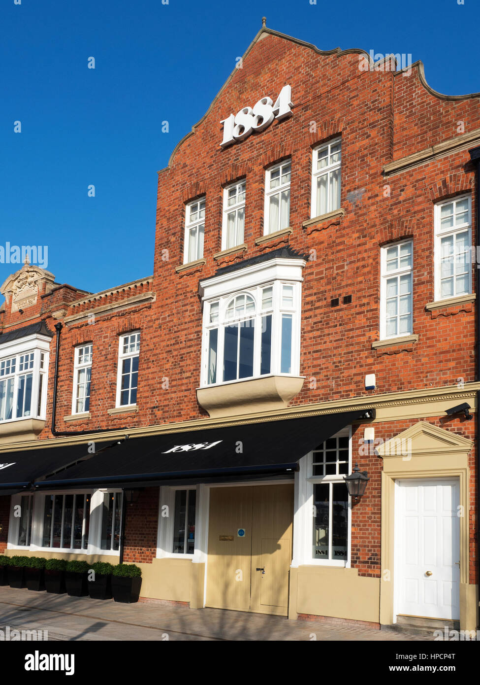Hessle Gate Buildings Former Rope Factory now a Restaurant on Humber Dock Street Hull Yorkshire England Stock Photo