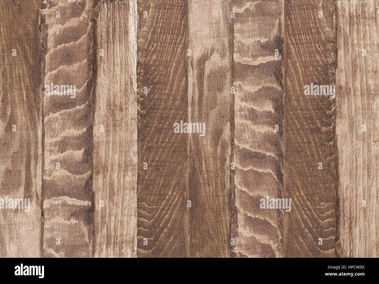 Wood panels isolated on white Stock Photo