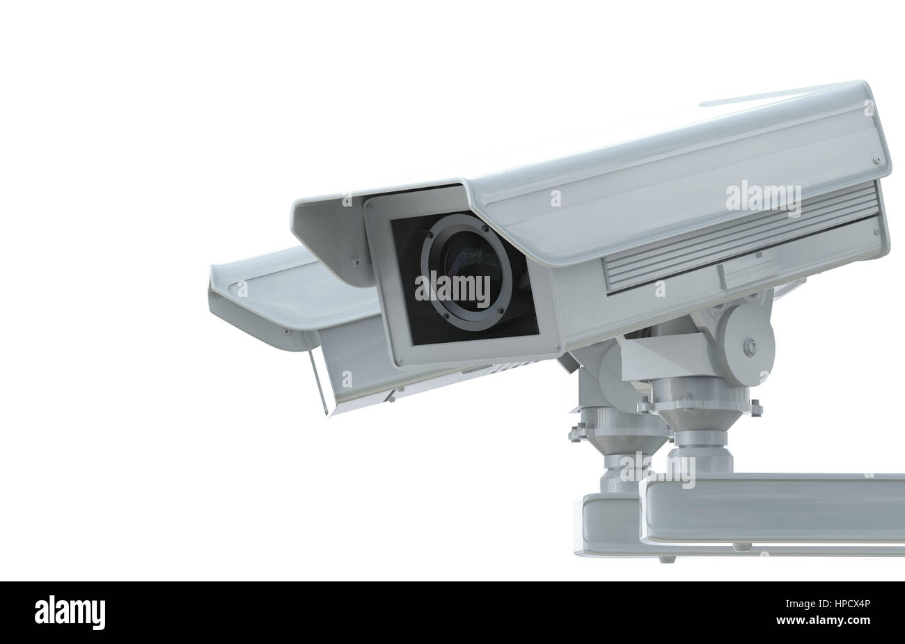 3d rendering cctv camera security Cut Out Stock Images & Pictures - Alamy