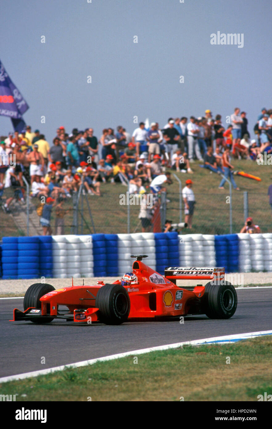 1999 Michael Schumacher German Ferrari F399 Spanish GP 3rd Stock Photo