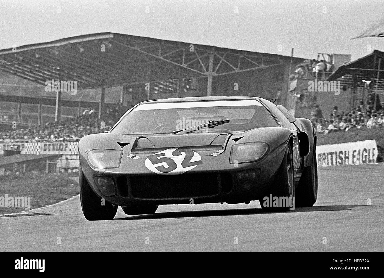 1967 Richard Bond GB Ford GT40 BOAC 500 Brands Hatch 16th Stock Photo