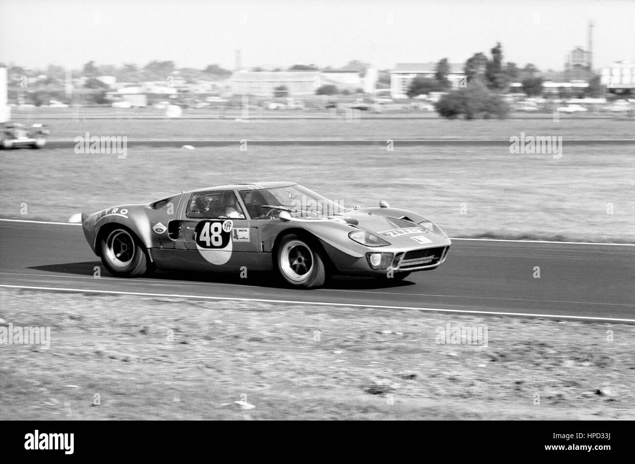 1969 Dominique Martin French Ford GT40 Buenos Aires 1000Ks dnf Stock Photo
