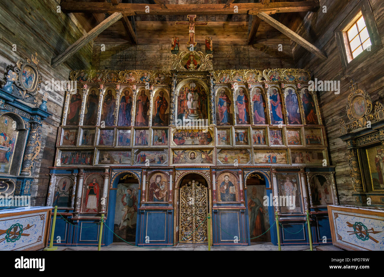 Iconostasis at Saint Paraskevi Church, 16th century, Gothic style ...