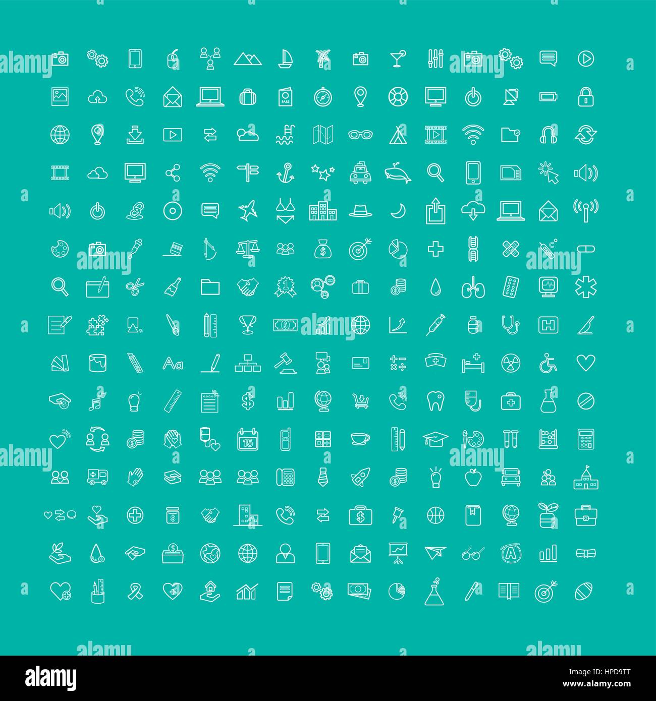 Computer icon emblem vector collection Stock Vector Image & Art Alamy