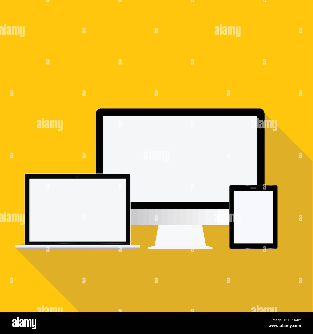 Digital deivec electronic techie vector illustration Stock Vector Image ...