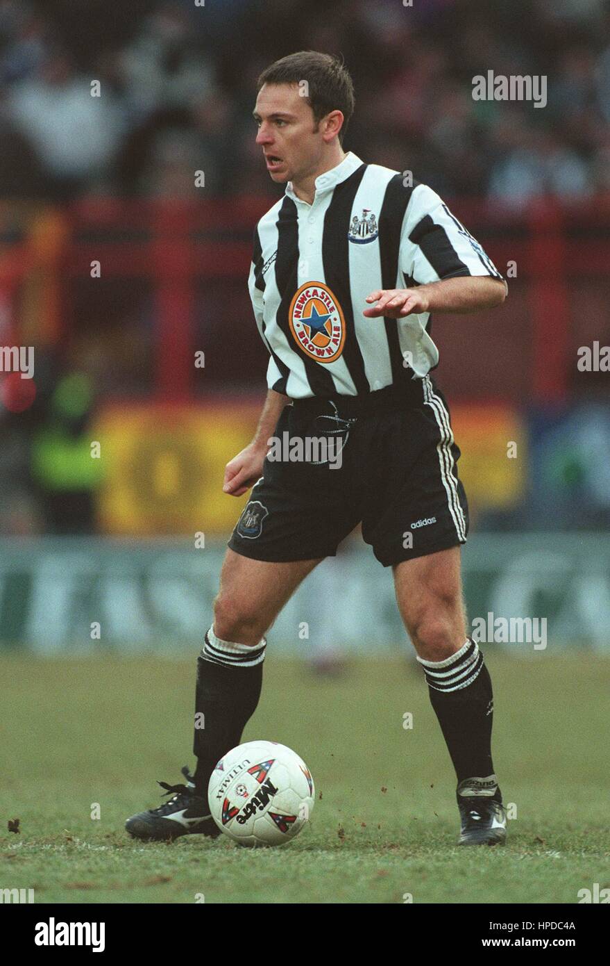 JOHN BERESFORD NEWCASTLE UNITED FC 06 January 1997 Stock Photo Alamy