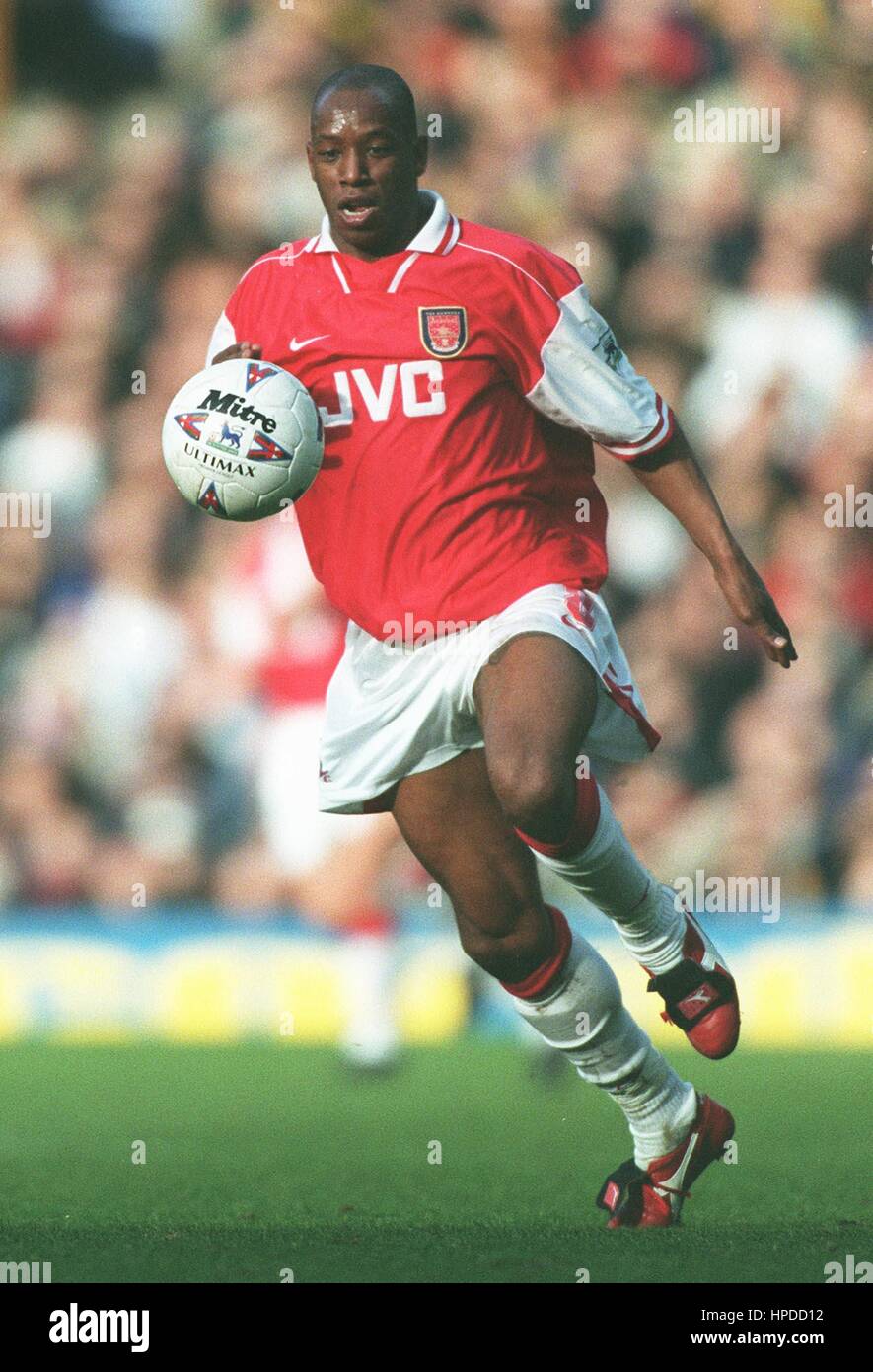 IAN WRIGHT ARSENAL FC 03 March 1997 Stock Photo - Alamy