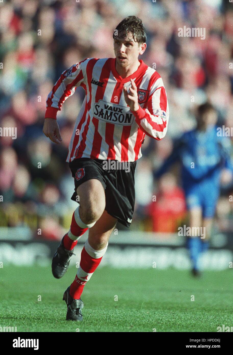 RICHARD ORD SUNDERLAND FC 08 March 1997 Stock Photo - Alamy