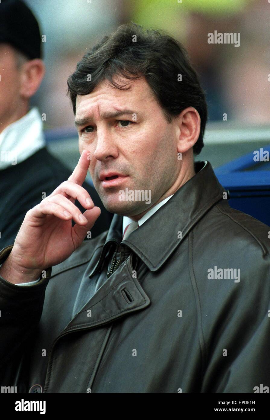 BRYAN ROBSON MIDDLESBROUGH MANAGER 27 March 1997 Stock Photo