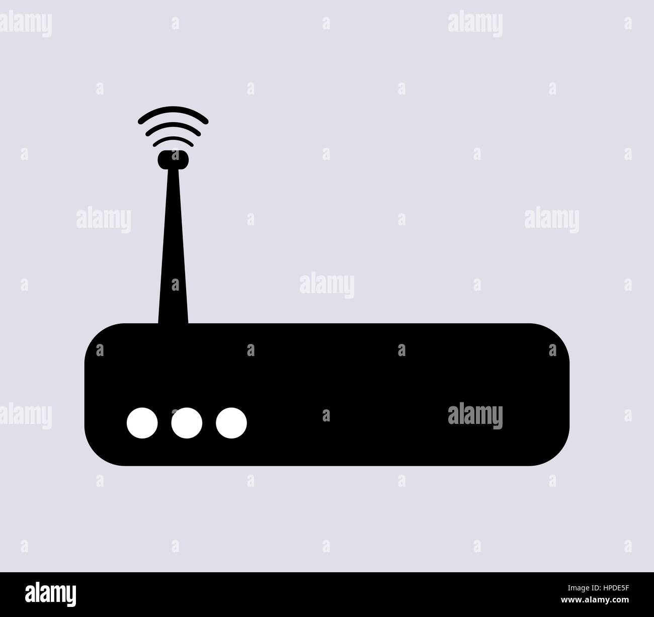Modem Stock Vector Images - Alamy