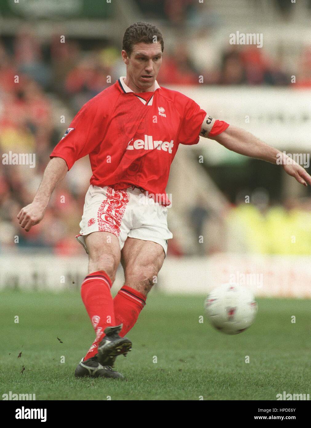 NIGEL PEARSON MIDDLESBROUGH FC 08 April 1997 Stock Photo Alamy
