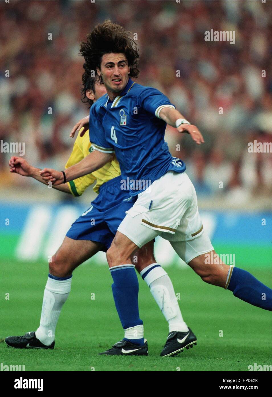 DINO BAGGIO ITALY & PARMA FC 11 June 1997 Stock Photo Alamy