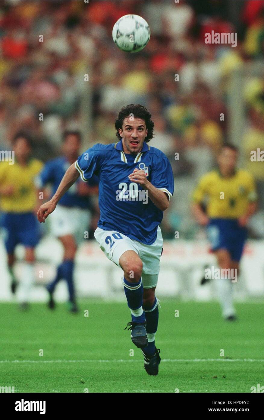 ALESSANDRO DEL PIERO ITALY & JUVENTUS FC 11 June 1997 Stock