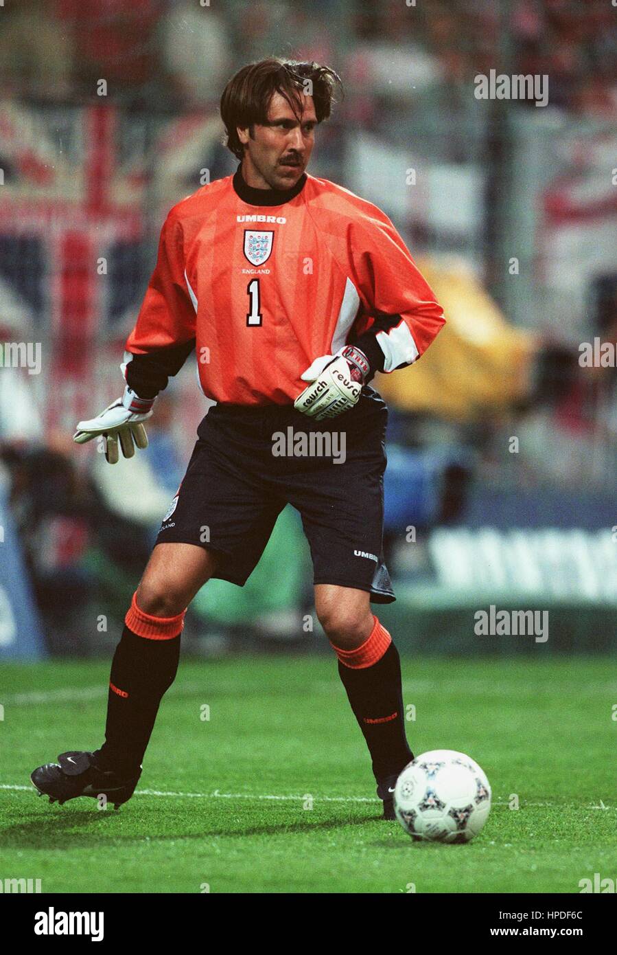 DAVID SEAMAN ENGLAND & ARSENAL FC 13 June 1997 Stock Photo - Alamy