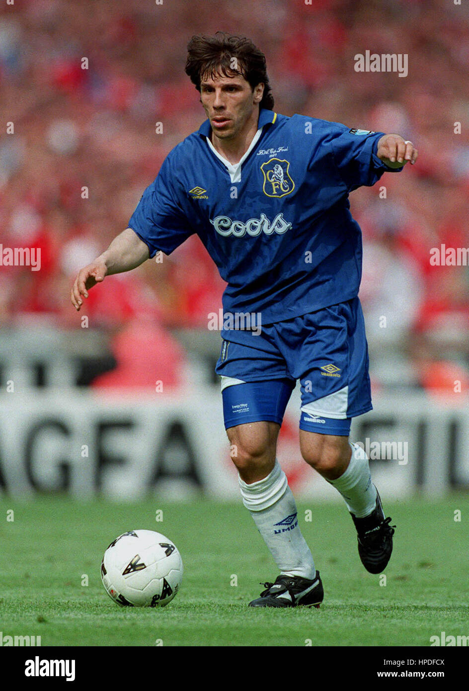 GIANFRANCO ZOLA CHELSEA FC 20 June 1997 Stock Photo - Alamy