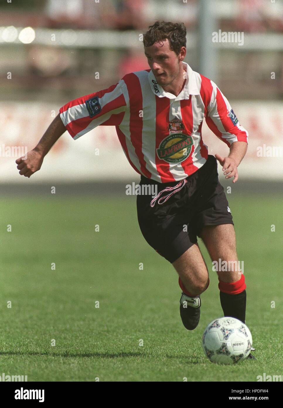 ALLAN JOHNSTON SUNDERLAND FC 24 July 1997 Stock Photo Alamy