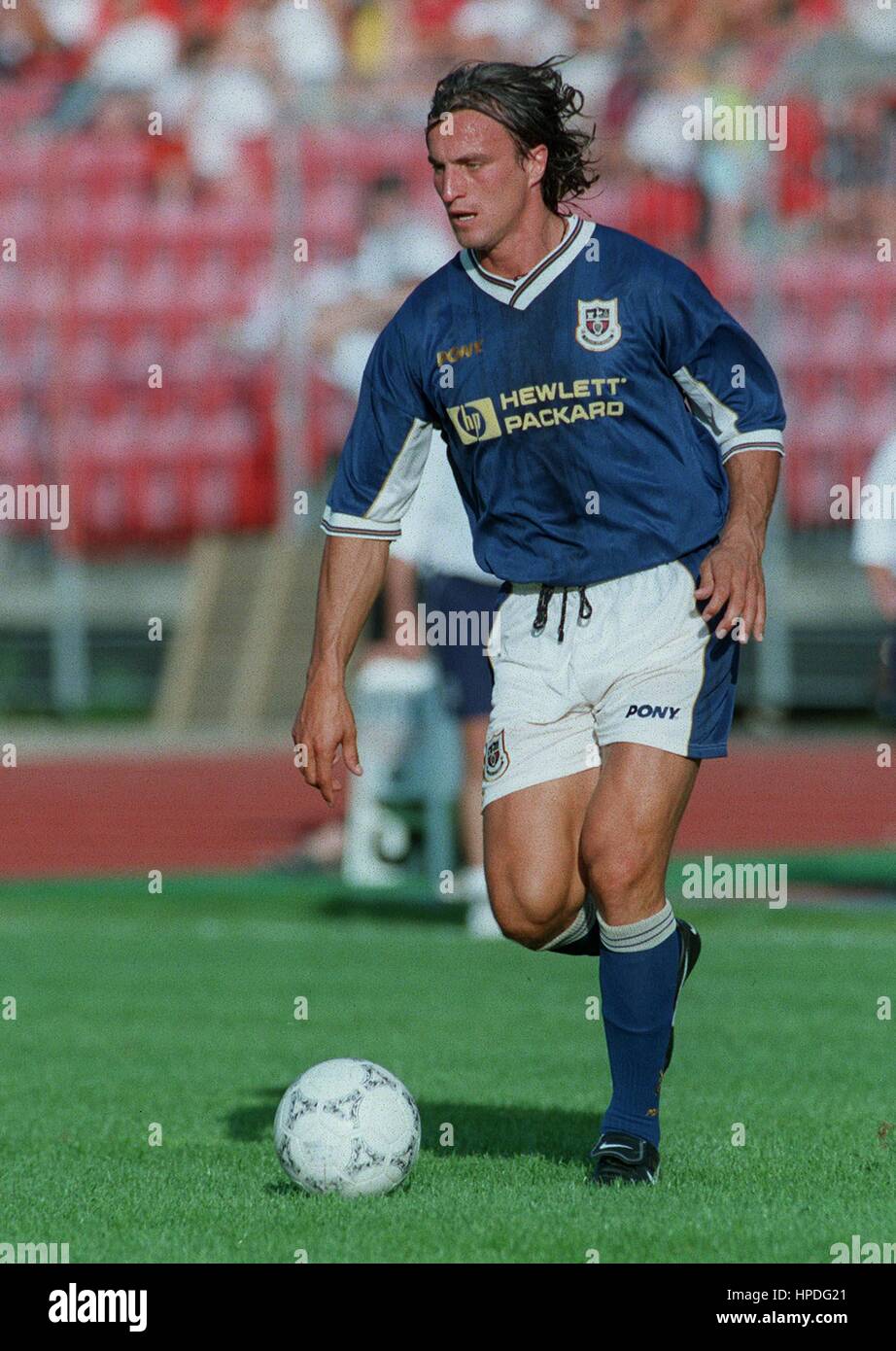 DAVID GINOLA TOTTENHAM HOTSPUR FC 24 September 1997 Stock Photo