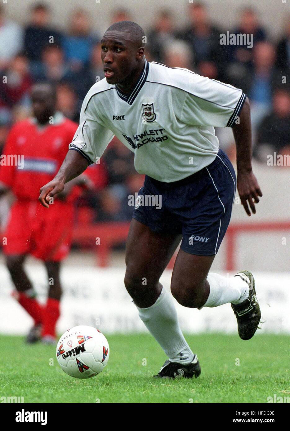 SOL CAMPBELL TOTTENHAM HOTSPUR FC 28 July 1997 Stock Photo