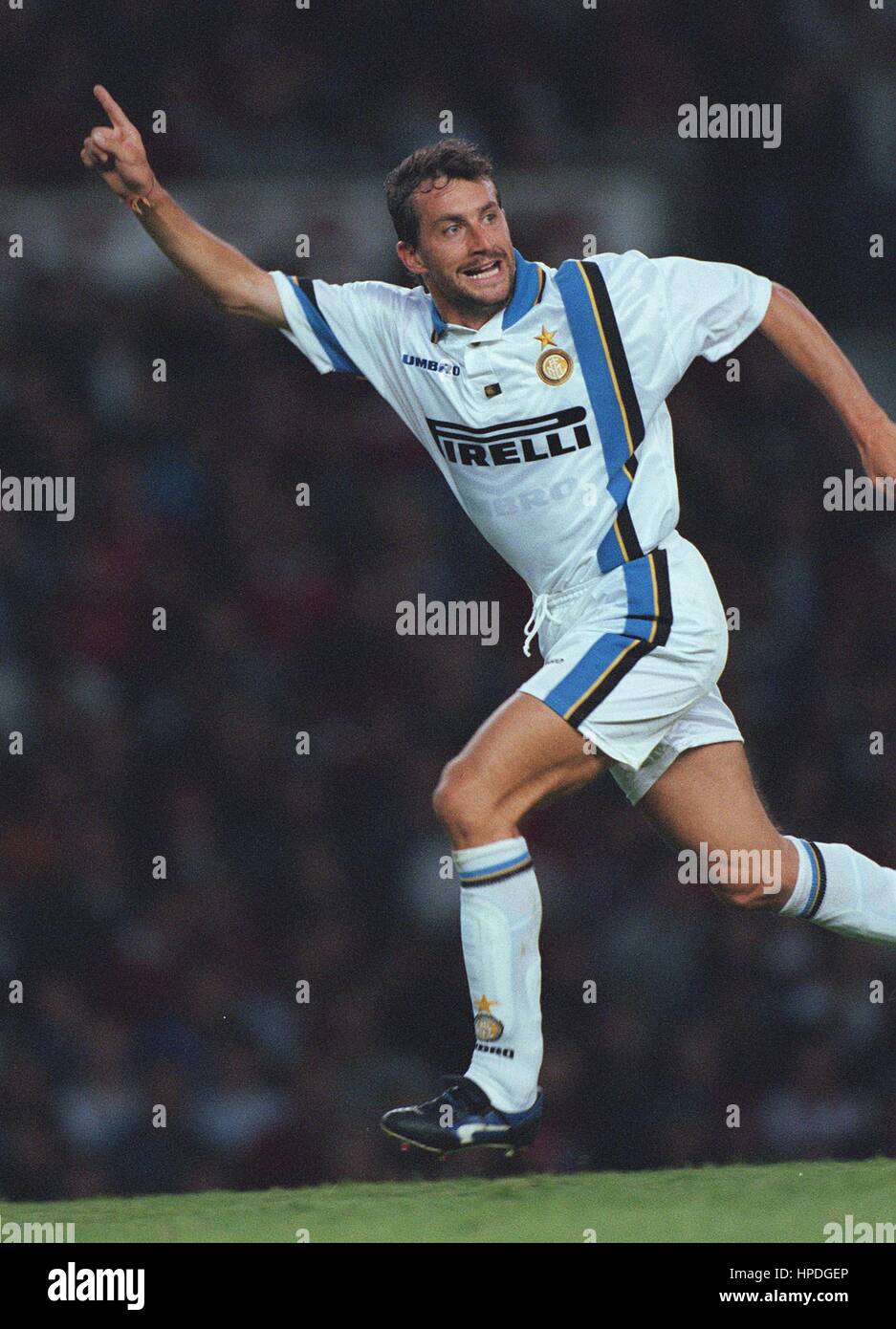 MAURIZIO GANZ INTER MILAN FC 31 July 1997 Stock Photo