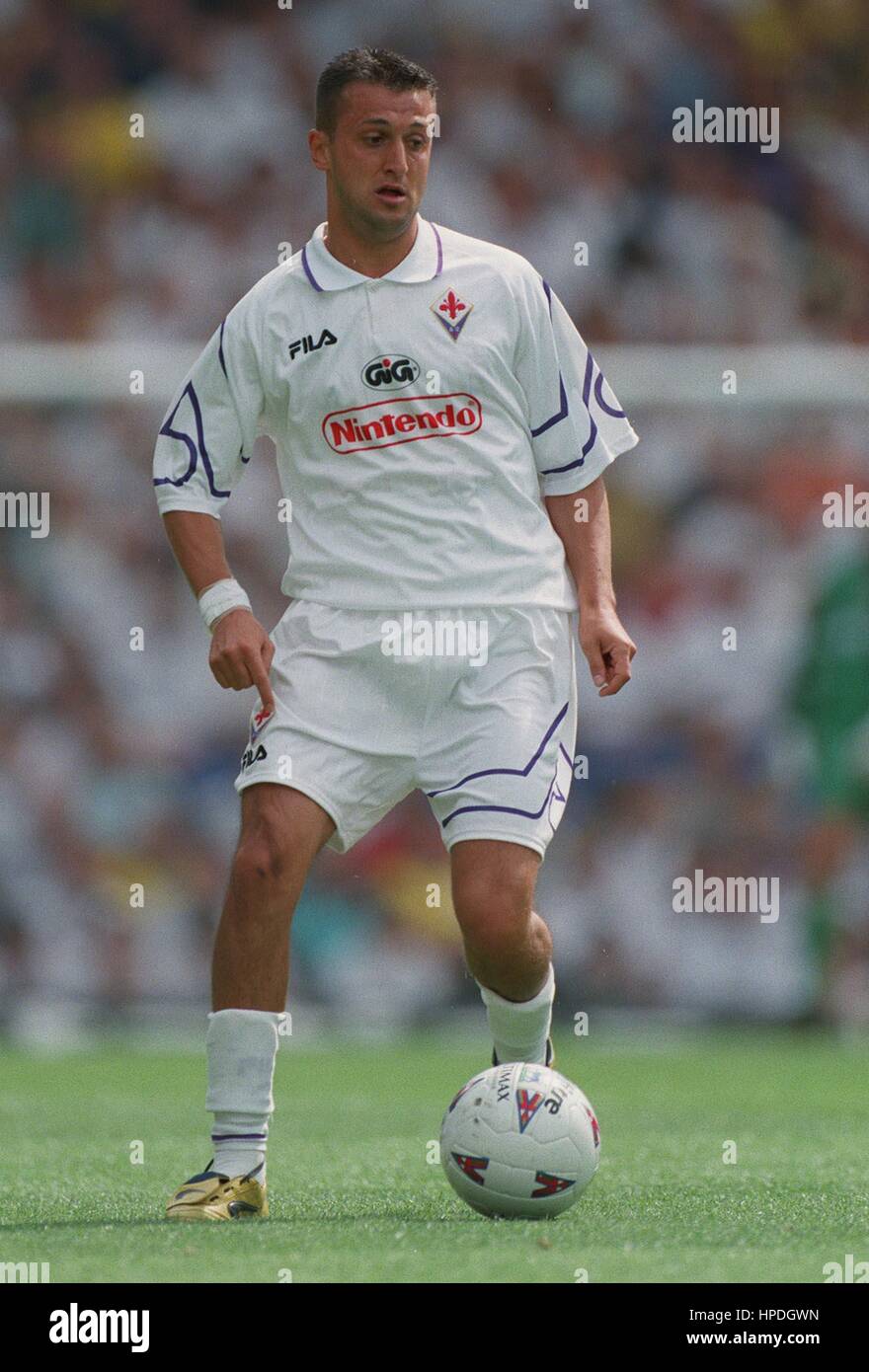 ANSELMO ROBBIATI FIORENTINA 04 August 1997 Stock Photo Alamy