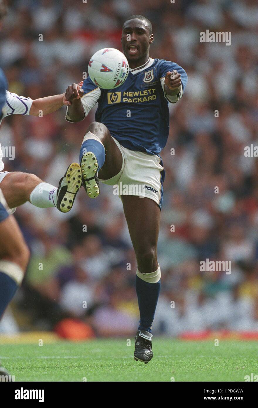 SOL CAMPBELL TOTTENHAM HOTSPUR FC 05 August 1997 Stock Photo