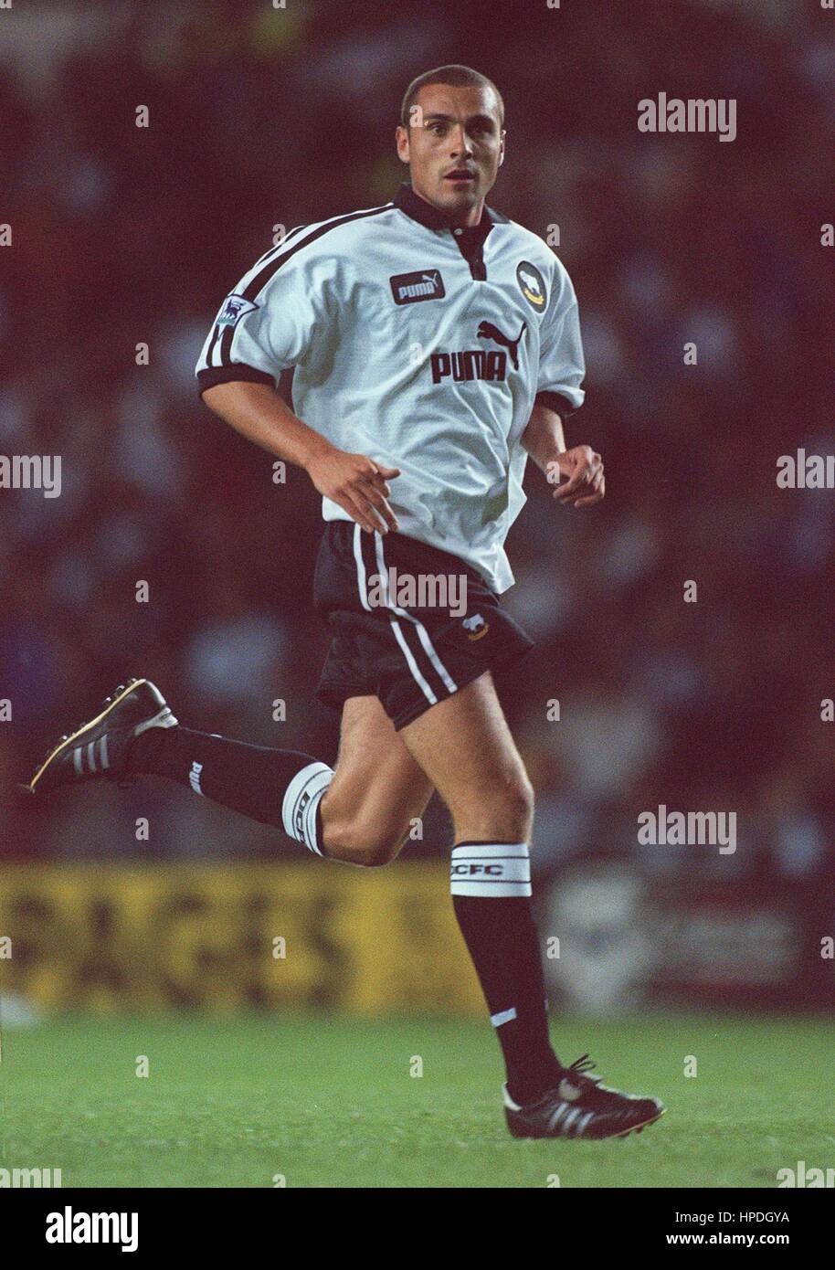 JONATHAN HUNT DERBY COUNTY FC 05 August 1997 Stock Photo