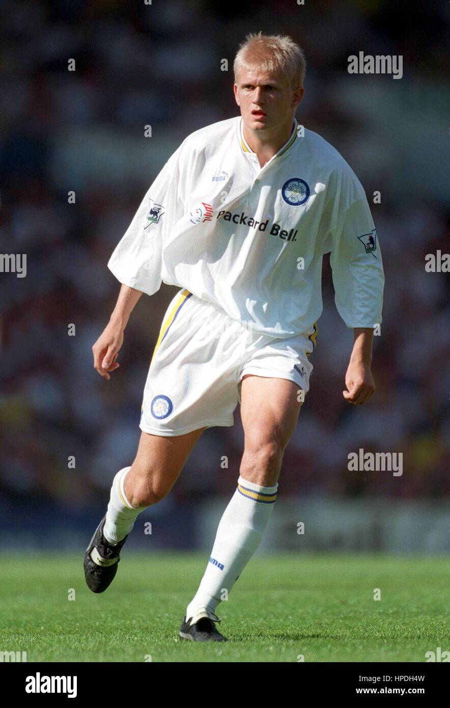 ALF-INGE HAALAND LEEDS UNITED FC 11 August 1997 Stock Photo - Alamy