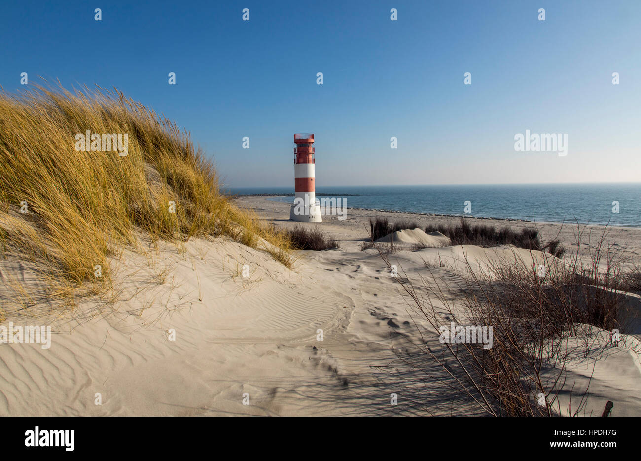 Helgoland, island in the German North Sea, neighbor island DŸne, Dune,  nature preserve, beaches, lighthouse Stock Photo - Alamy