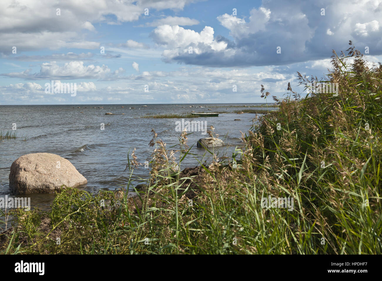 Baltic sea, Latvia Stock Photo