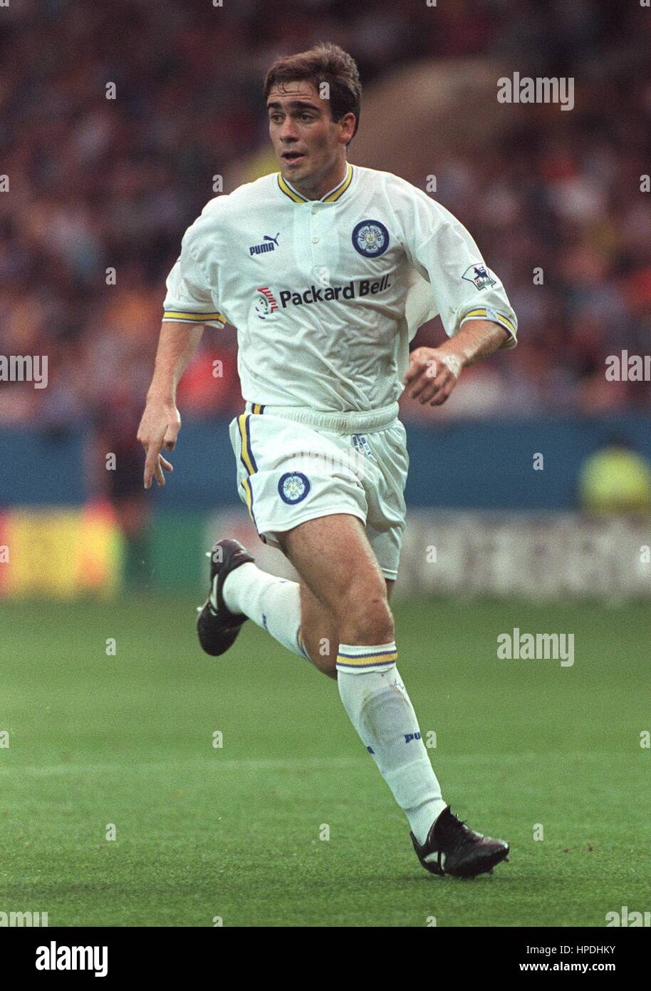 BRUNO RIBEIRO LEEDS UNITED FC 14 August 1997 Stock Photo - Alamy