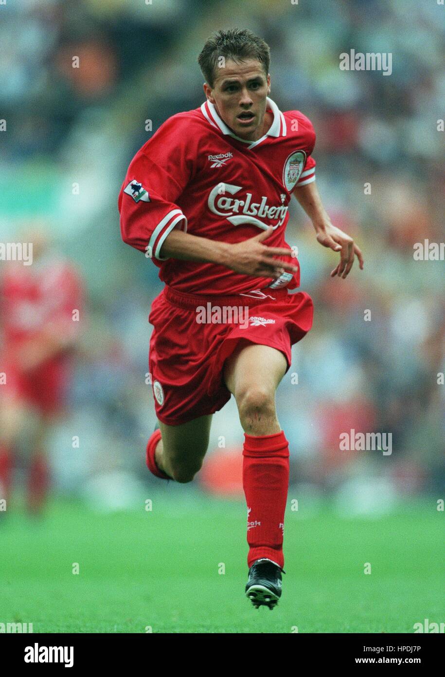 Michael Owen, Liverpool 1997/98. Before that goal in St. Etienne #owen # michaelowen #liverpool #lfc #anfield #classickit #vi…