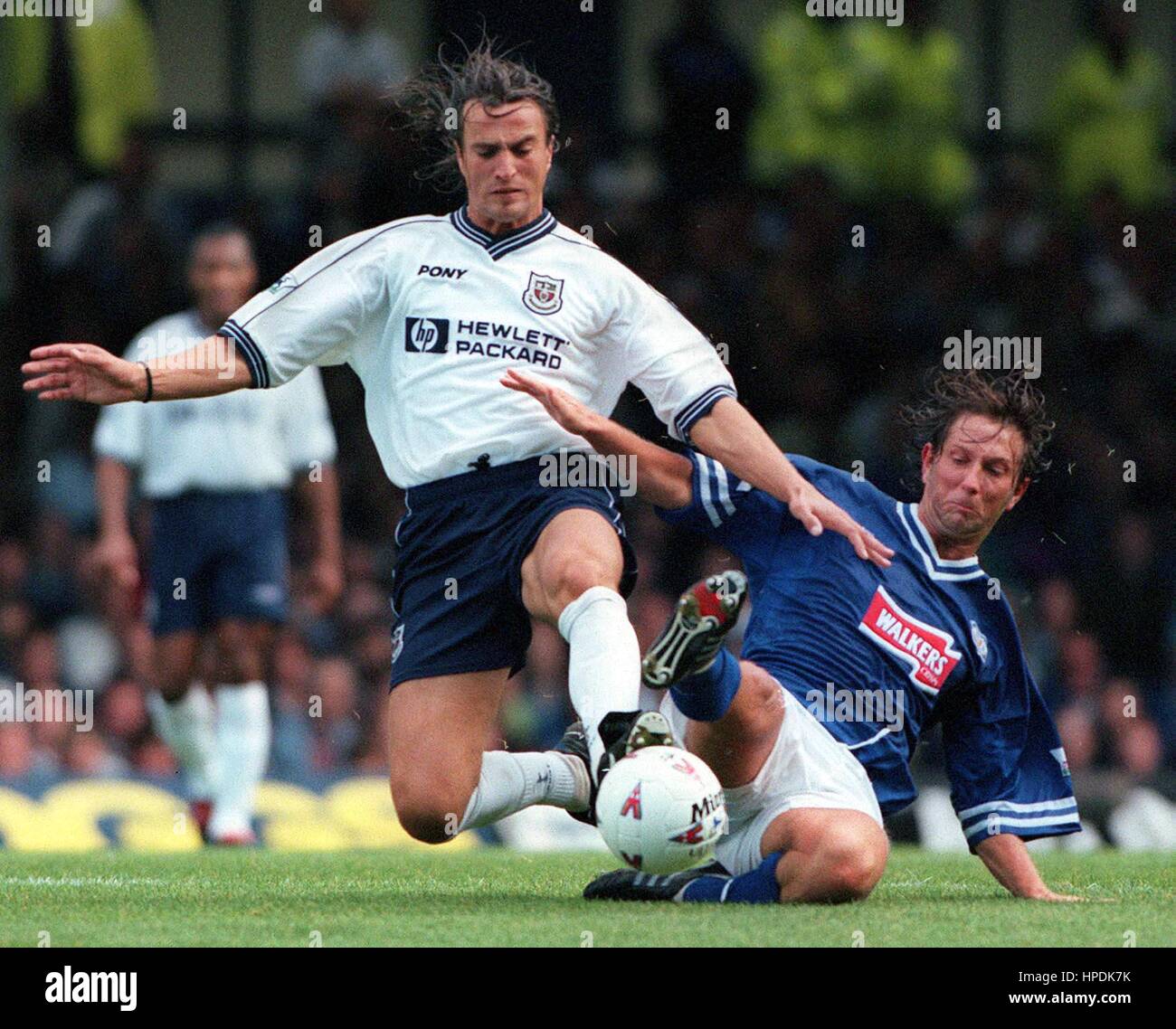 DAVID GINOLA TOTTENHAM HOTSPUR FC 24 September 1997 Stock Photo