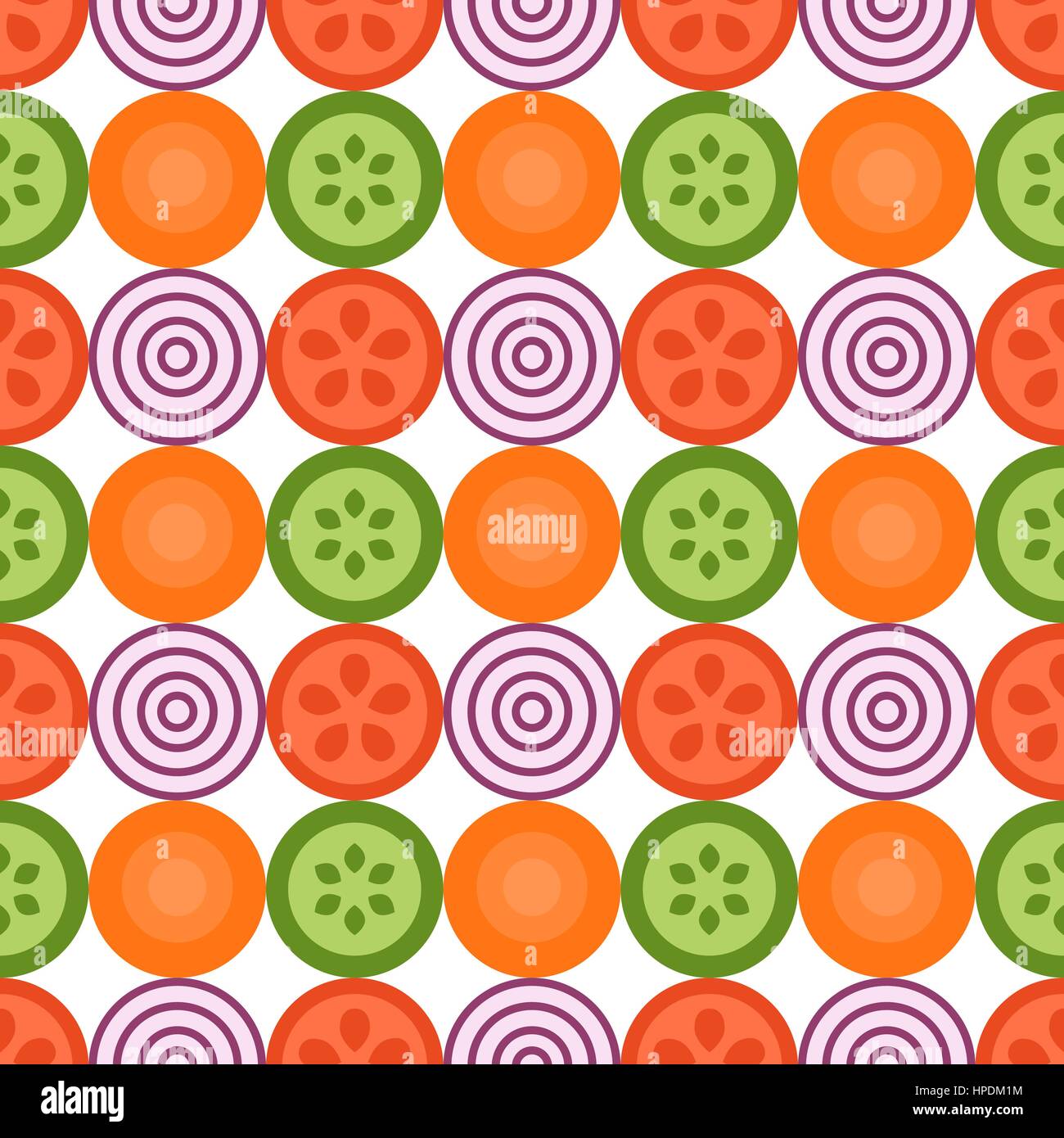 Vegetables seamless pattern Stock Vector Image & Art - Alamy