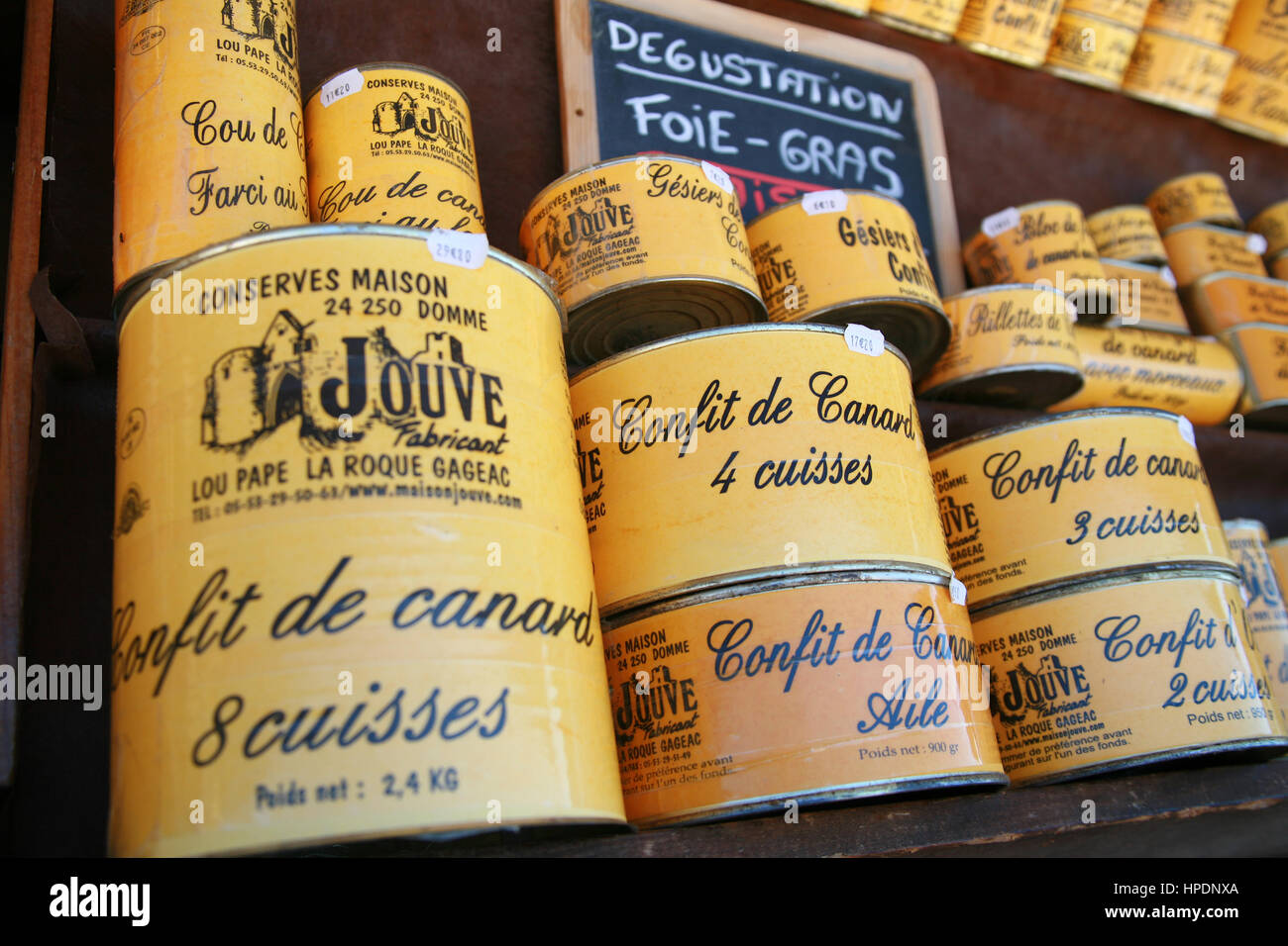 Foie Gras for Sale, France Stock Photo Alamy