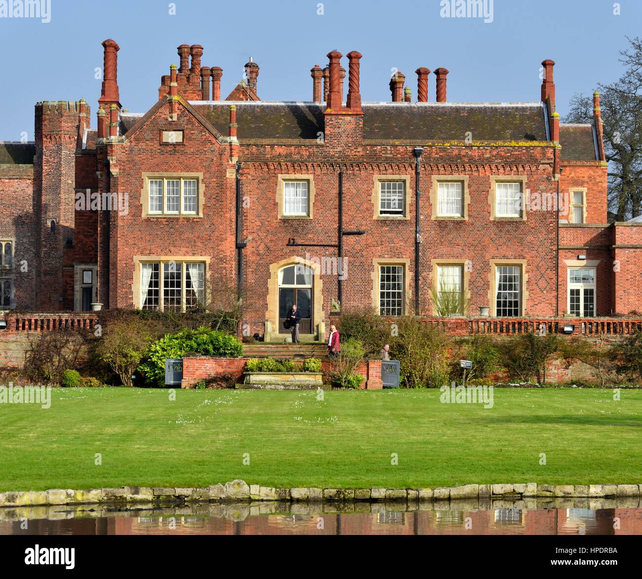 Hodsock Priory Stock Photo Alamy