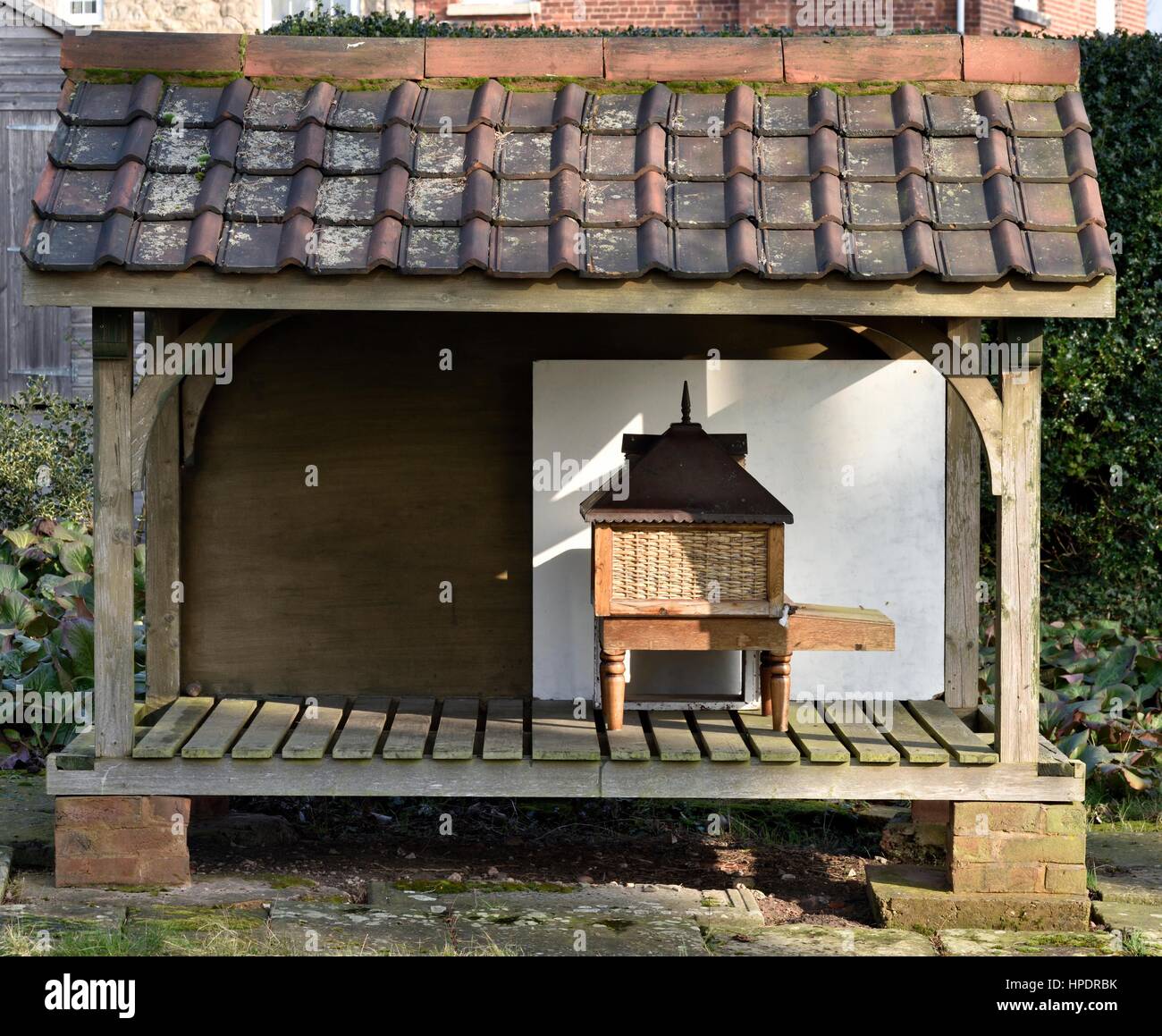 Traditional beehives hi-res stock photography and images - Alamy