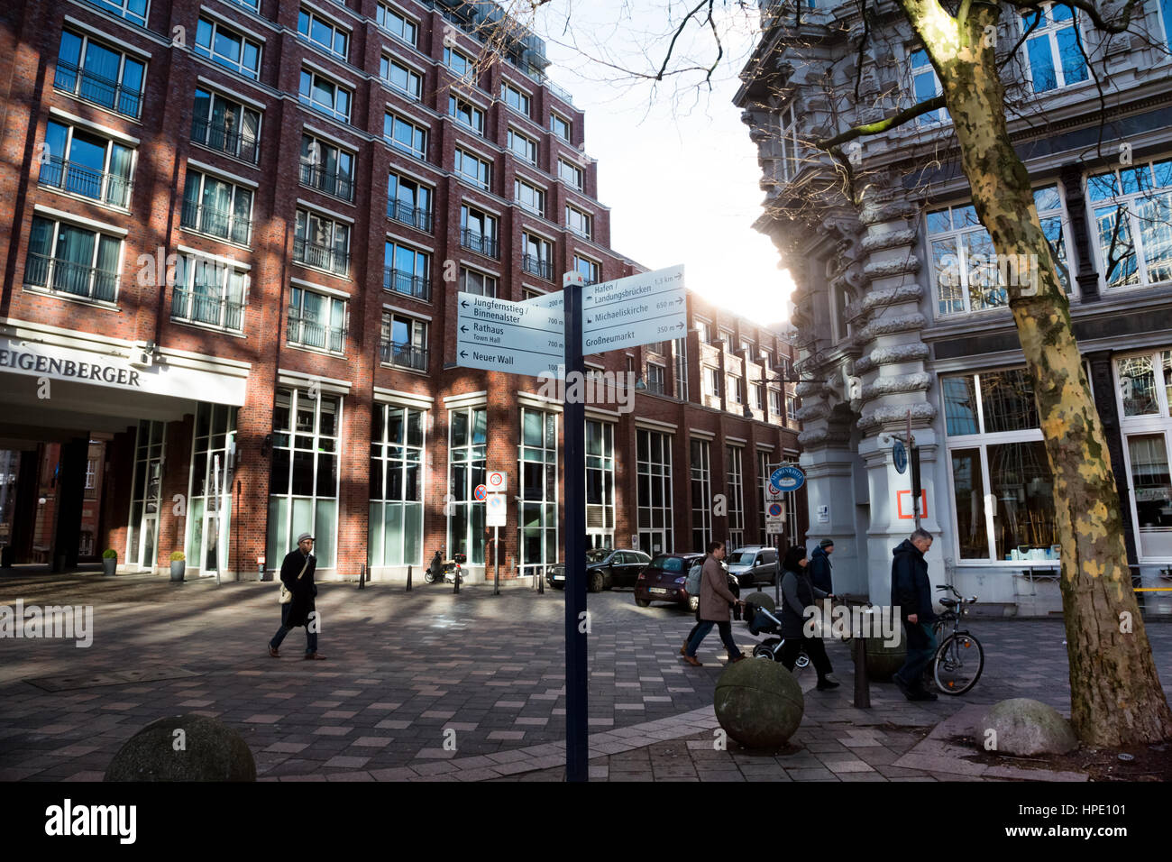 Hamburg (Germany) Neustadt district of the city, Admiralitatstrasse