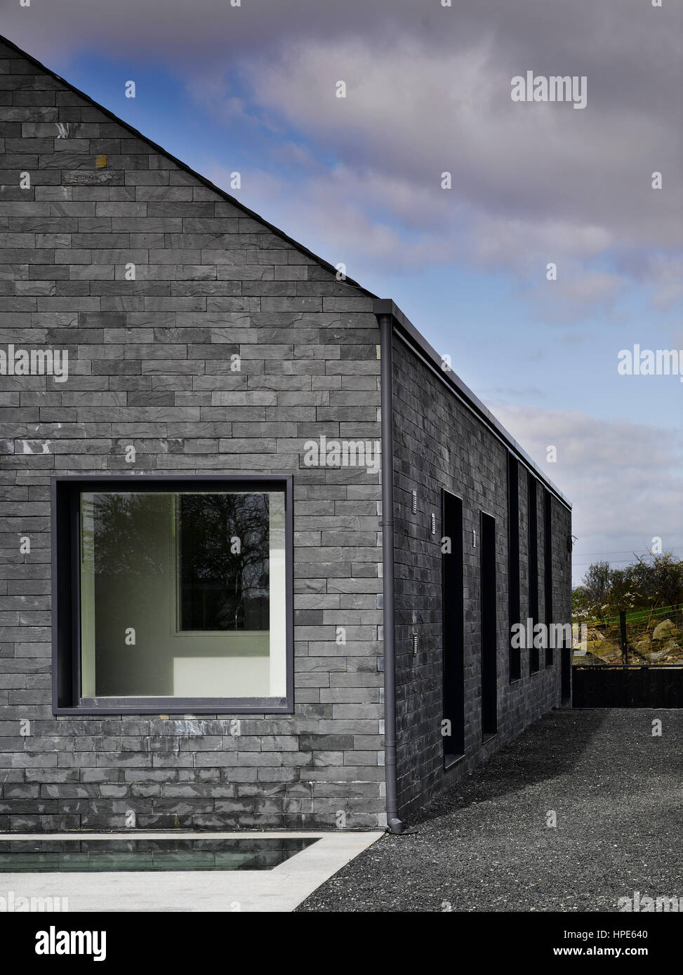 View of gable showing rear of house. Killowen House, Rostrevor, United