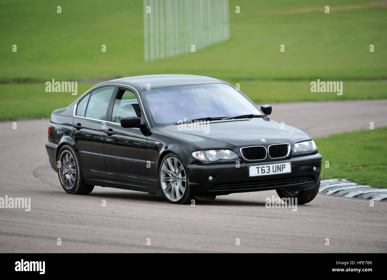 E46 Bmw 3 Series Road Car Racing On A Track Day At Lydden Hill In Kent Stock Photo Alamy